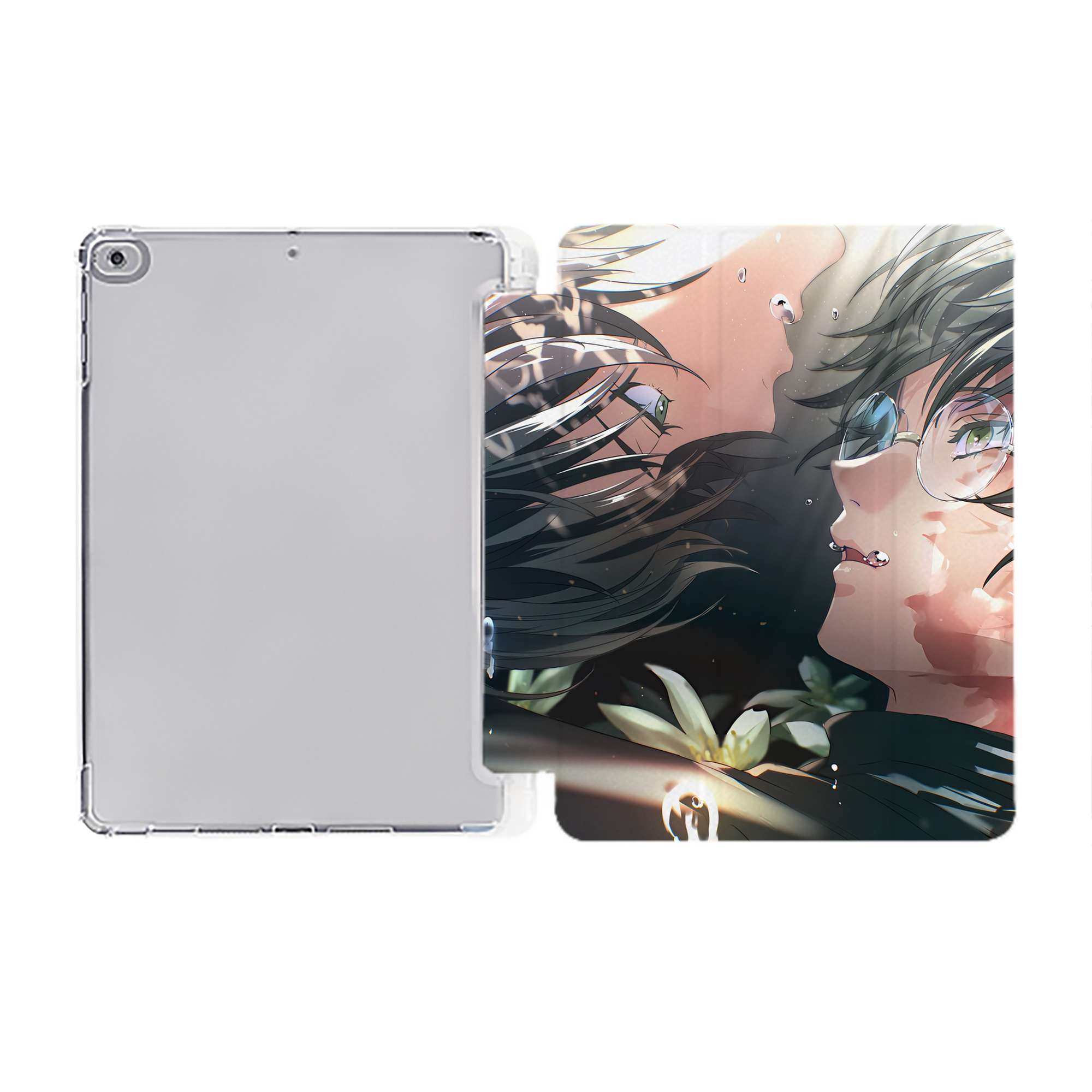 （画像用） SPY×FAMILY间谍家家酒 IPad ケース ペン収納付き 三つ折りスタンド PUレザー×シリコン 対応機種9.5/10.5/10.9インチ